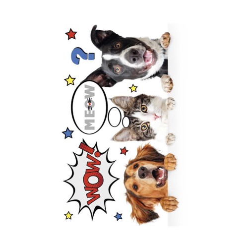 Animals Furry Friends Elastic folder A/4