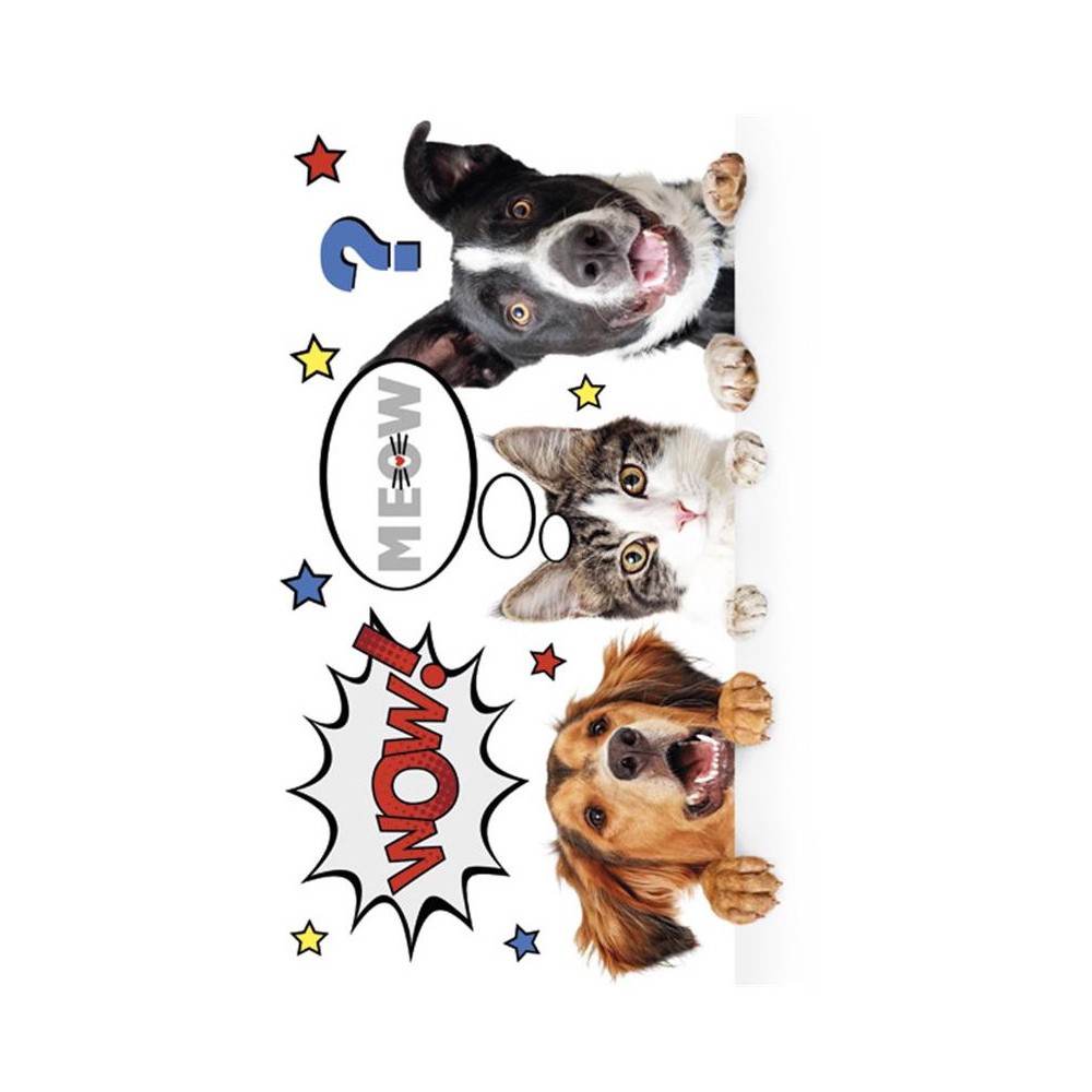 Animals Furry Friends Elastic folder A/4