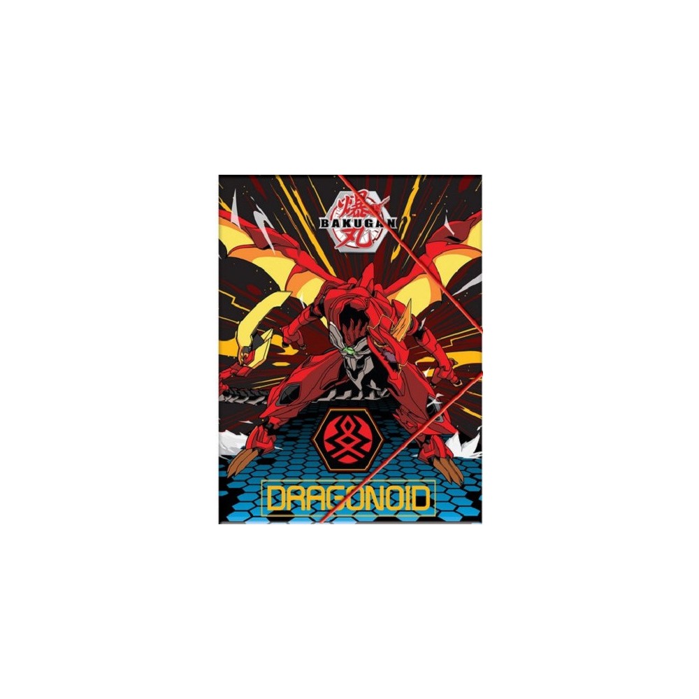 Bakugan  Dragonoid A/4 elastic folder