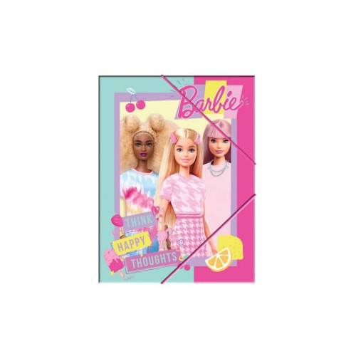 Barbie Happy Thoughts A/4 elastic folder