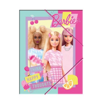 Barbie Happy Thoughts A/4 elastic folder