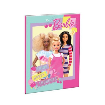 Barbie Happy Thoughts B5 Lined Notebook 40 pages
