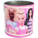 Barbie Happy Thoughts metal pencil holder 10.5 cm