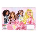 Barbie Paints A4 spiral sketch pad, 30 sheets