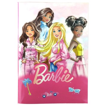Barbie Paints B/5 lined notebook 40 sheets