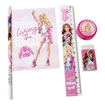 Barbie Paints stationery set 5 pcs