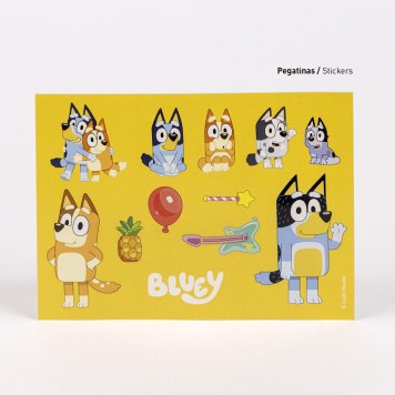 Bluey stationery set