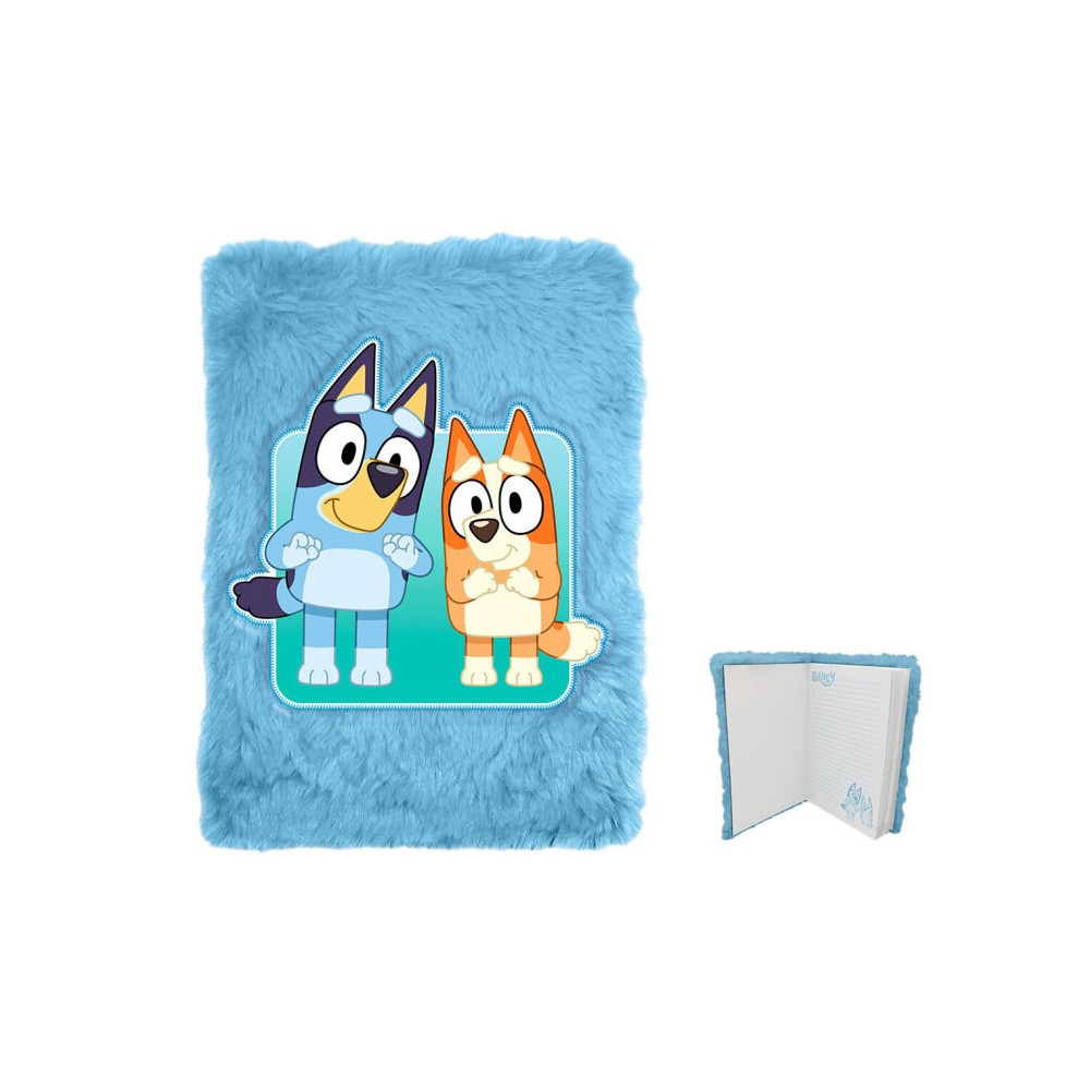Bluey Life plush A5 notebook, journal