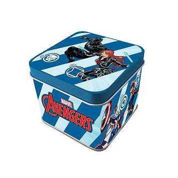 Avengers Black mini metal box 7.5 cm