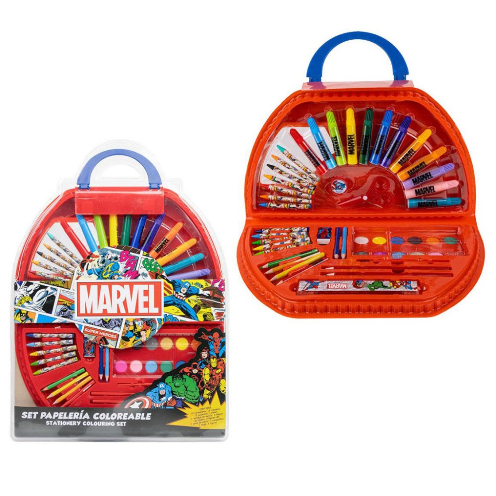 Avengers Marvel 50-piece stationery set