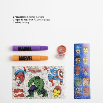 Avengers Marvel Power Pack stationery set