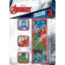 Avengers The Legacy shaped eraser set 4 pcs