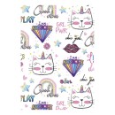 Cat Chic Girl A/4 elastic folder