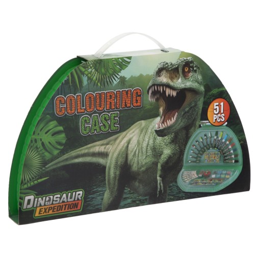 Dinosaur Expedition 51-piece stationery set