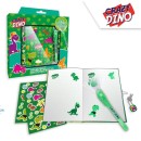 Dinosaur diary + magic pen set