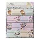 Disney Classics Babies notebook label 16 pcs