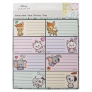 Disney Classics Babies notebook label 16 pcs
