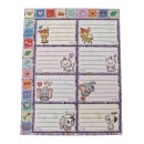 Disney Classics Babies notebook label with sticker, pack of 16