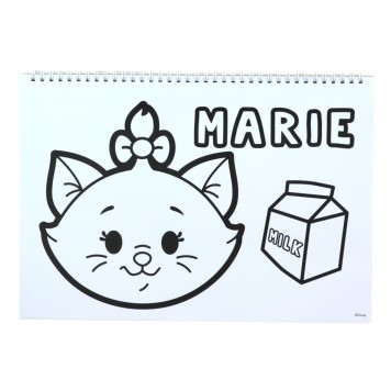 Disney Animals Love A/4 Spiral Sketchbook with 40 Sheets and Stickers