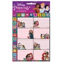 Disney Princess Jointly notebook label with stickers 16 pcs