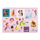 Disney Princess Your World A/4 spiral sketchbook with 40 sheets and stickers