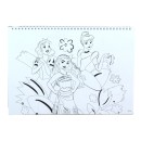 Disney Princess Your World A/4 spiral sketchbook with 40 sheets and stickers