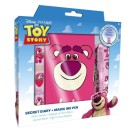 Disney Toy Story Lotso Strawberry notebook + magic pen set