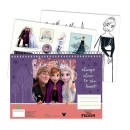 Disney Frozen Heart A/4 spiral sketchbook with 40 pages and stickers