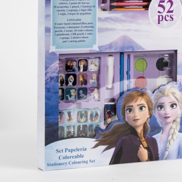 Disney Frozen Seek Adventure stationery set in briefcase