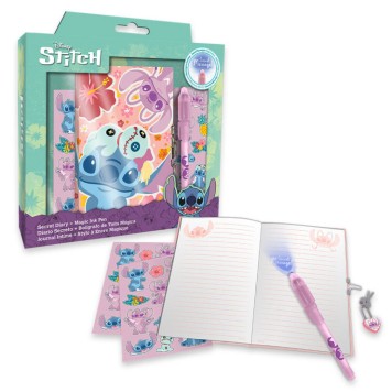 Disney Lilo and Stitch notebook + magic pen set