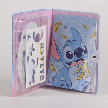 Disney Lilo and Stitch Banana coloring notebook set with template