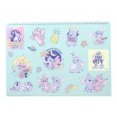 Disney Lilo and Stitch Blast A/4 Spiral Sketchbook with Stickers, 40 Pages