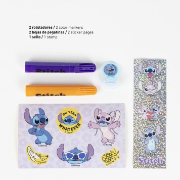 Disney Lilo and Stitch Fruits stationery set