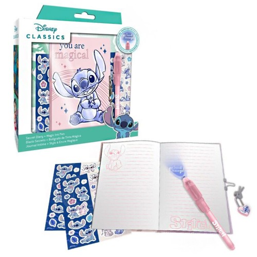 Disney Lilo and Stitch Magical notebook + magic pen set