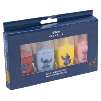 Disney Lilo and Stitch Moods mini highlighter set of 4