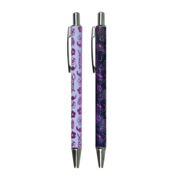 Disney Lilo and Stitch Purple Set of 2 pens
