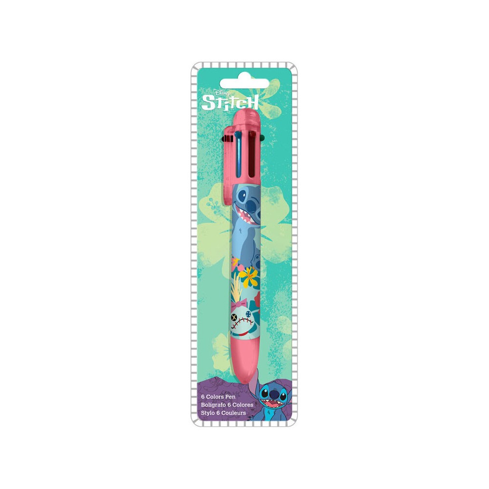 Disney Lilo and Stitch 6-color pen