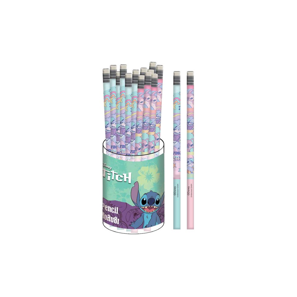 Disney Lilo and Stitch Star Stuff HB graphite pencil with eraser