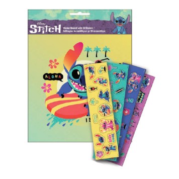 Disney Lilo and Stitch sticker album with 50 stickers
