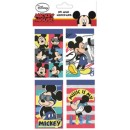 Disney Mickey  Mini Notebook, Set of 8