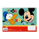 Disney Mickey  Oh Boy A/4 spiral sketchbook with 40 sheets and stickers