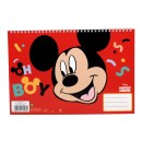Disney Mickey  Oh Boy A/4 spiral sketchbook, 30 sheets