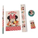 Disney Minnie  Floral stationery set 5-piece