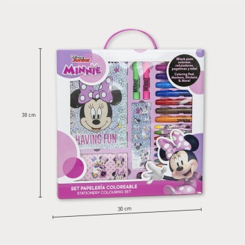 Disney Minnie  Smiles stationery set