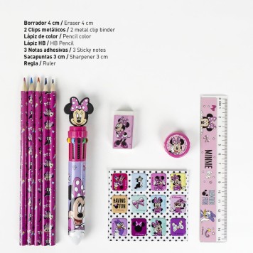 Disney Minnie  Smiles stationery set