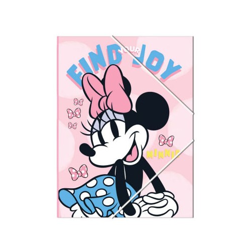 Disney Minnie  Joy A/4 rubber band folder