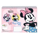 Disney Minnie  Joy A/4 spiral sketchbook 30 sheets