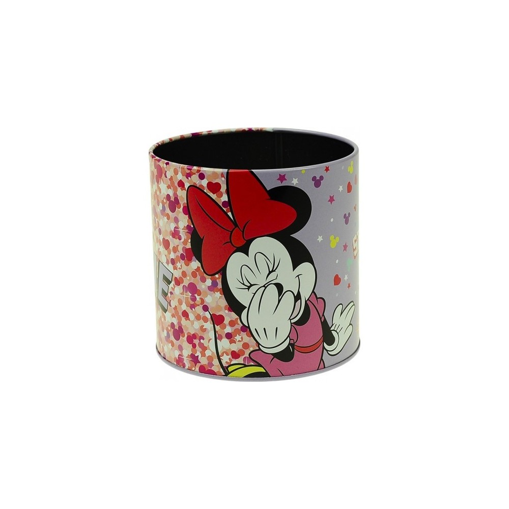 Disney Minnie  Joy metal pencil holder 10.5 cm