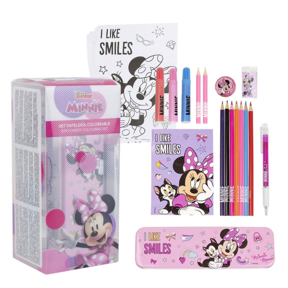Disney Minnie  Smiles stationery set