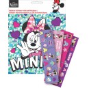 Disney Minnie  Looking sticker album with 50 stickers